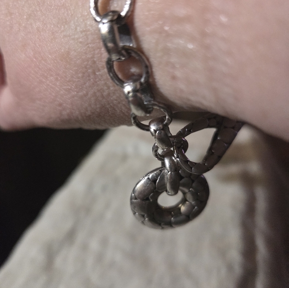 John Hardy Kali Pebble Link Charm Bracelet, SS - Picture 13 of 13